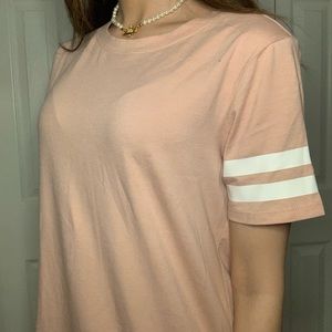 Pink T-Shirt Dress